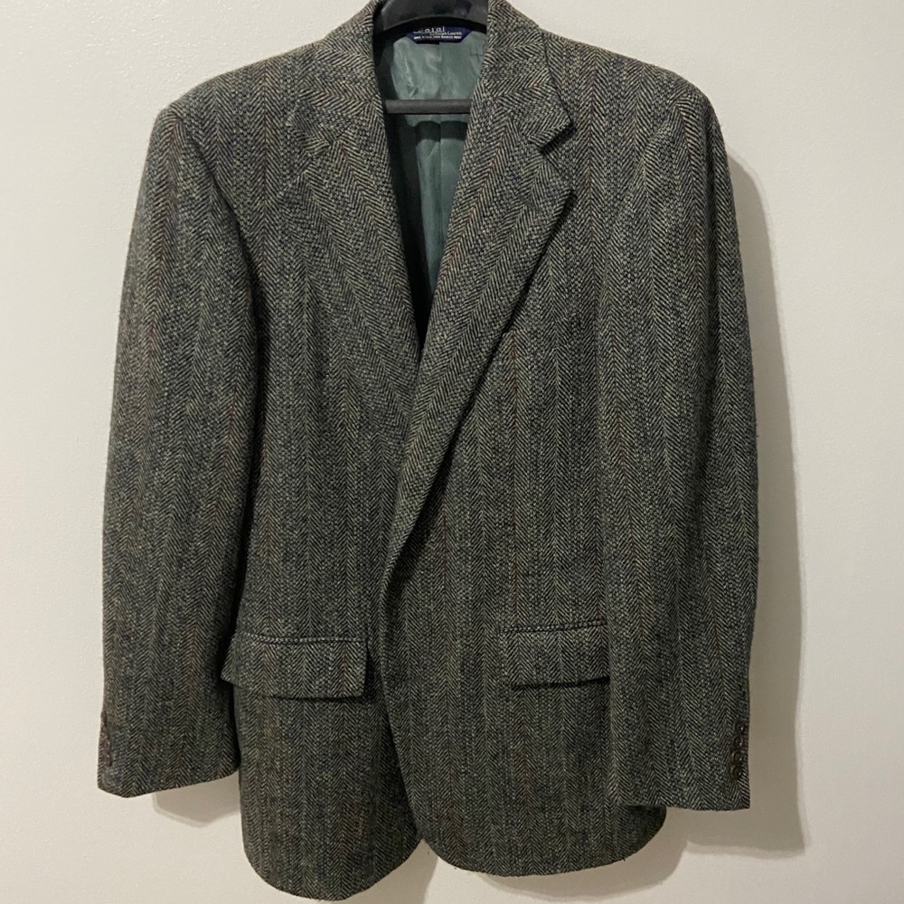 Polo by Ralph Lauren Men’s Tweed Wool Blazer -40L